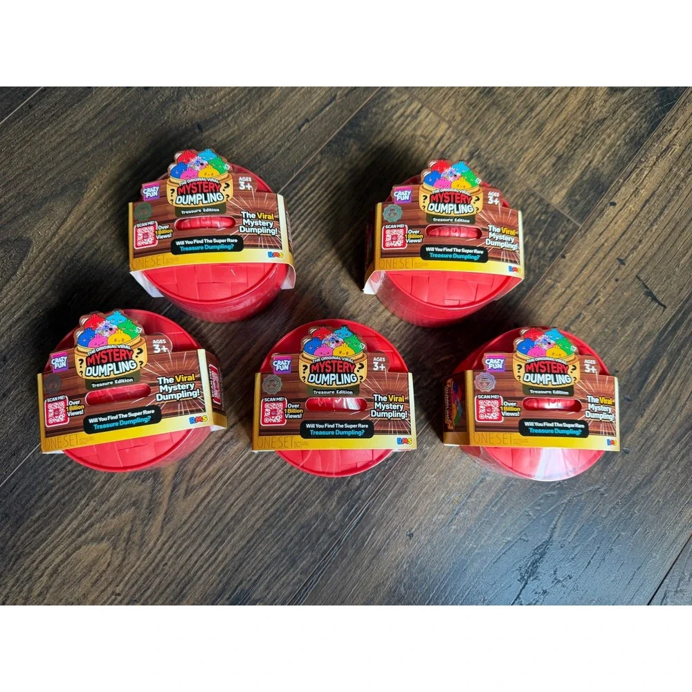 RMS Crazy Fun Original Viral Mystery Dumpling Treasure Edition 5-Pack